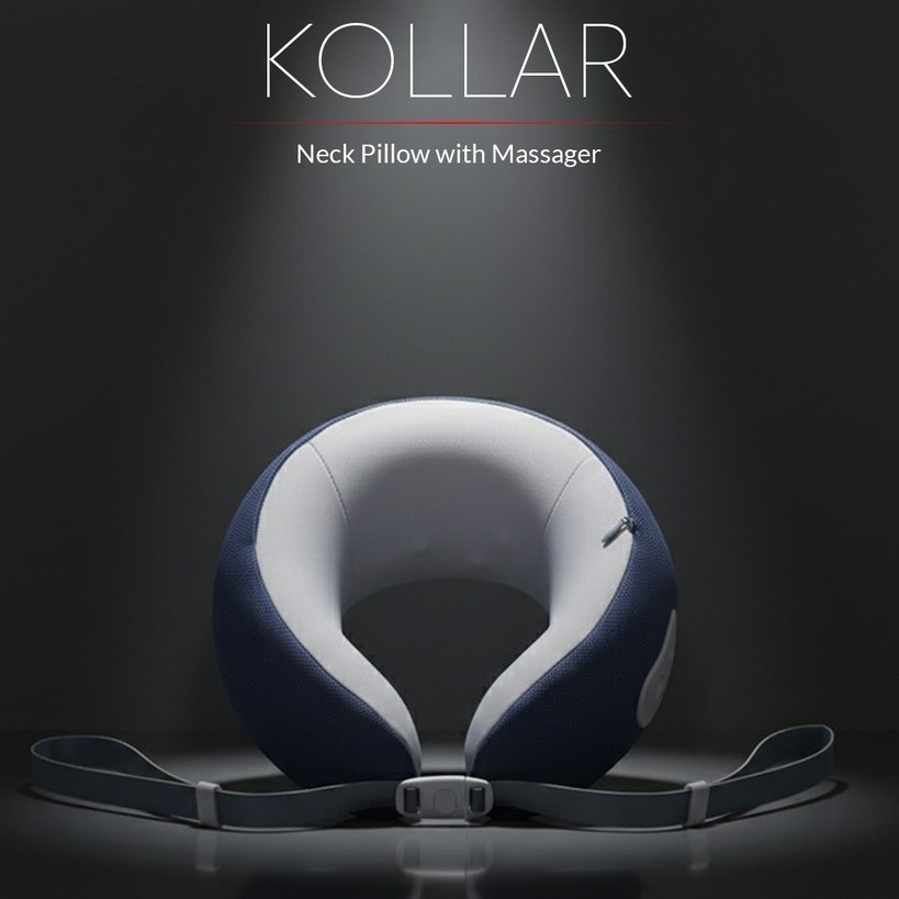 Comfort Neck Pillow with Massager